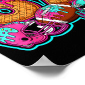 Funny 67 Six Seven Meme American Football Number # Poster (Hoek)