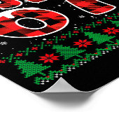 Funny 67 Six Seven Meme Brainrot Cringe Christmas  Poster (Hoek)