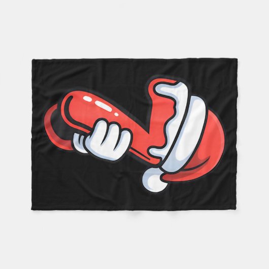 Funny 67 Six Seven Meme Couple Matching Christmas  Fleece Deken (Voorkant (Horizontaal))