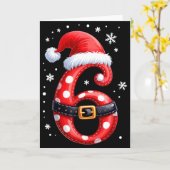 Funny 67 Six Seven Meme Couple Matching Christmas  Kaart (Gele Bloem)