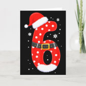 Funny 67 Six Seven Meme Couple Matching Christmas  Kaart (Voorkant)