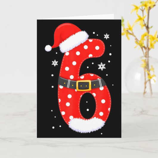 Funny 67 Six Seven Meme Couple Matching Christmas  Kaart (Gele Bloem)