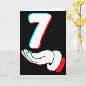 Funny 67 Six Seven Meme Couple Matching Christmas  Kaart (Gele Bloem)