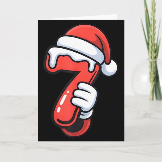 Funny 67 Six Seven Meme Couple Matching Christmas  Kaart (Voorkant)