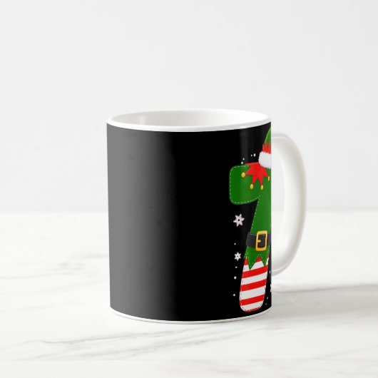 Funny 67 Six Seven Meme Couple Matching Christmas  Koffiemok (Voorkant rechts)