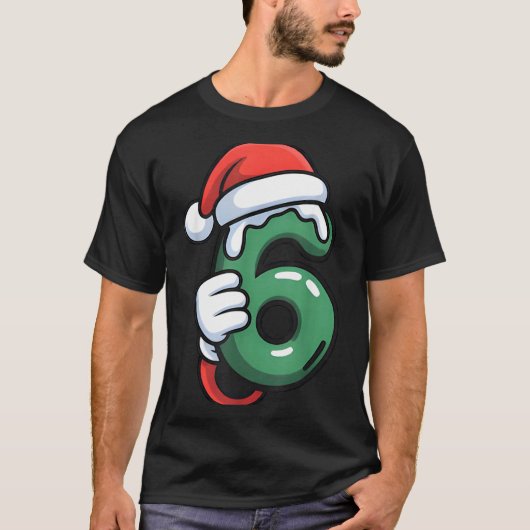 Funny 67 Six Seven Meme Couple Matching Christmas T-shirt (Voorkant)