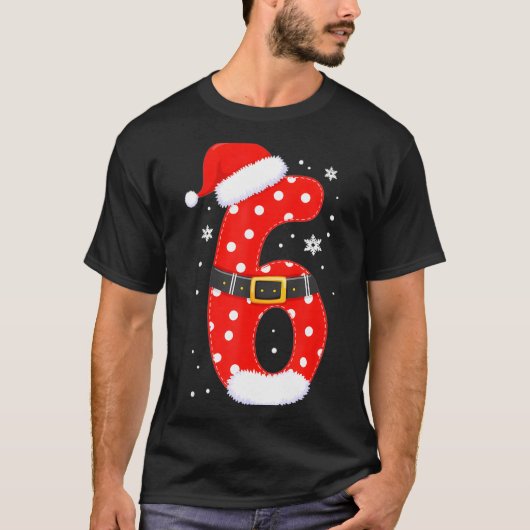 Funny 67 Six Seven Meme Couple Matching Christmas  T-shirt (Voorkant)