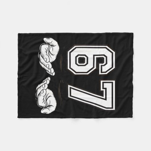 Funny 67 Six Seven Meme Couple Matching Costume  Fleece Deken (Voorkant (Horizontaal))