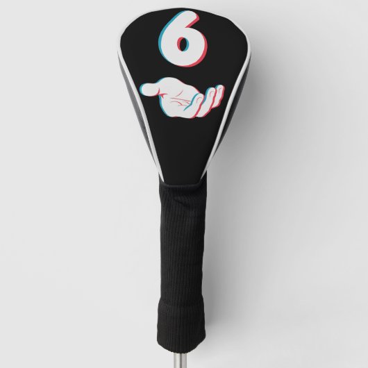 Funny 67 Six Seven Meme Couple Matching Golfheadcover (Voorkant)