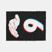 Funny 67 Six Seven Meme Couple Matching Halloween Fleece Deken (Voorkant (Horizontaal))