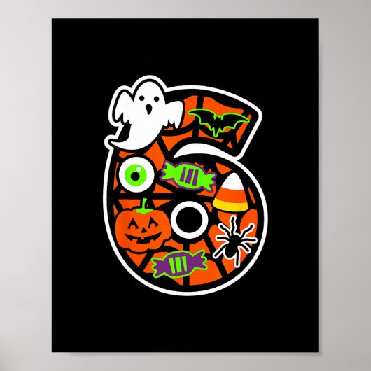 Funny 67 Six Seven Meme Couple Matching Halloween  Poster (Voorkant)