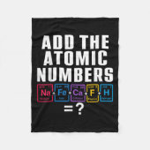 Funny 67 Six Seven Meme Matching Elements Periodic Fleece Deken (Voorkant)