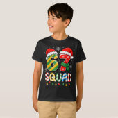 Funny 67 Squad Candy Cane Santa Hat Christmas Men  T-shirt (Voorkant volledig)