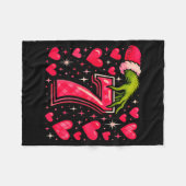 Funny 67 Valentine Meme Couple Matching Love  Fleece Deken (Voorkant (Horizontaal))