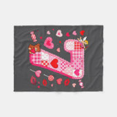 Funny 67 Valentine Meme Couple Matching Love  Fleece Deken (Voorkant (Horizontaal))