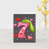 Funny 67 Valentine Meme Couple Matching Love  Kaart (Gele Bloem)