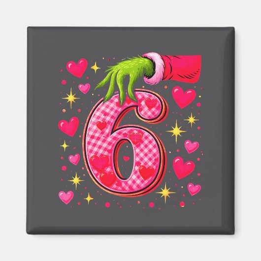 Funny 67 Valentine Meme Couple Matching Love  Magneet (Voorkant)