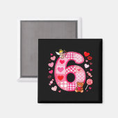 Funny 67 Valentine Meme Couple Matching Love  Magneet (Voorkant / Achterkant)