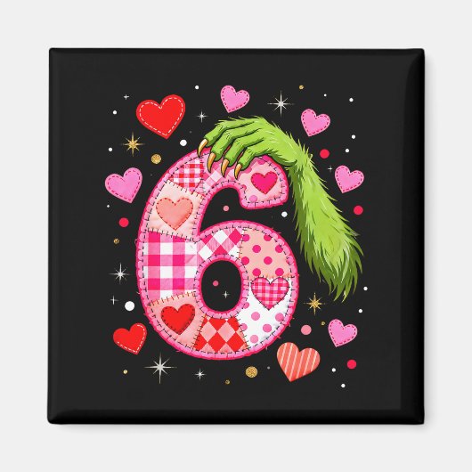 Funny 67 Valentine Meme Couple Matching Love  Magneet (Voorkant)