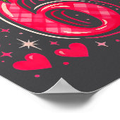 Funny 67 Valentine Meme Couple Matching Love  Poster (Hoek)