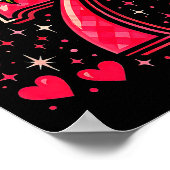 Funny 67 Valentine Meme Couple Matching Love Poster (Hoek)