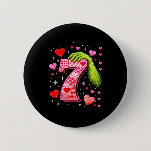 Funny 67 Valentine Meme Couple Matching Love  Ronde Button 5,7 Cm (Voorkant)