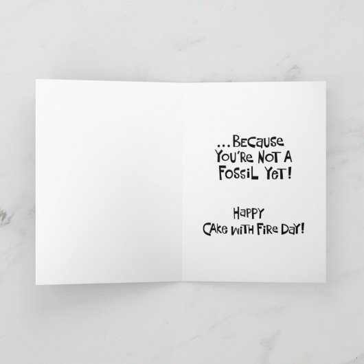 Funny 68th Birthday Card for Dad Kaart (Binnen)