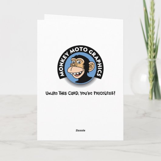 Funny 68th Birthday Kaart (Achterkant)