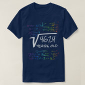 Funny 68th Birthday Wiskunde Design Square Root va T-shirt (Design voorkant)