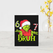 Funny 6 7 Bruh Merry Christmas Santa 67 Meme Men W Kaart (Gele Bloem)