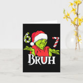 Funny 6 7 Bruh Merry Christmas Santa 67 Meme Men W Kaart (Gele Bloem)