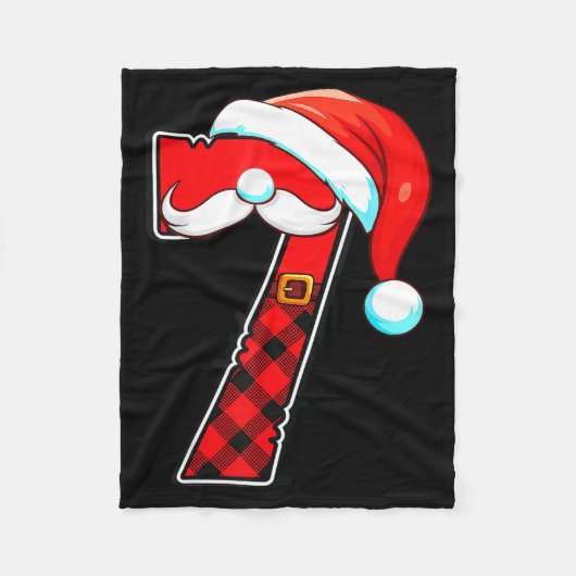 Funny 6 7 Couples Christmas Costume Matching Outfi Fleece Deken (Voorkant)