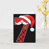 Funny 6 7 Couples Christmas Costume Matching Outfi Kaart (Gele Bloem)