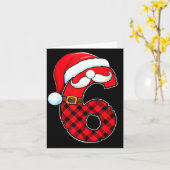 Funny 6 7 Couples Christmas Costume Matching Outfi Kaart (Gele Bloem)