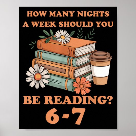 Funny 6-7 Englieacher 67 Meme Reading  Poster (Voorkant)