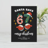 Funny 6-7 Meme 67 Christmas Feestdagenkaart (Staand voorkant)