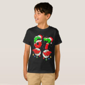 Funny 6 7 Meme 67 Gen Alpha 6 7 Hands Family Kids  T-shirt (Voorkant volledig)