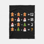 Funny 6 7 Meme Christmas Order Of Operations Math  Fleece Deken (Voorkant)