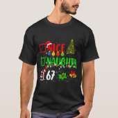 Funny 6-7 Meme Nice Naughty 67 Christmas Brain Rot T-shirt (Voorkant)