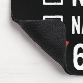 Funny 6-7 Meme Nice Naughty Christmas, Six Seven C Muismat (Hoek)