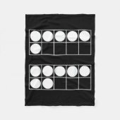 Funny 6 7 Number Math Teachers Students Six Seven Fleece Deken (Voorkant)