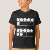 Funny 6 7 Number Math Teachers Students Six Seven  T-shirt (Voorkant)