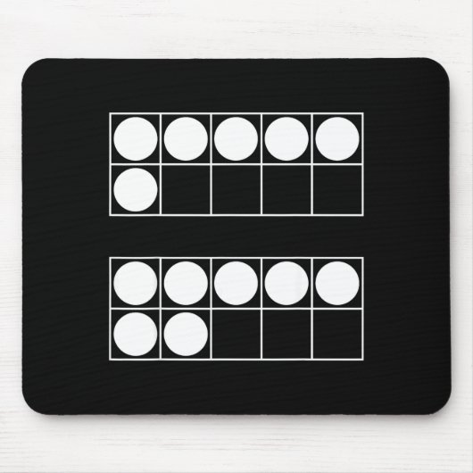 Funny 6 7 Number Teachers Students Six Seven Meme  Muismat (Voorkant)