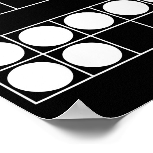 Funny 6 7 Number Teachers Students Six Seven Meme Poster (Hoek)