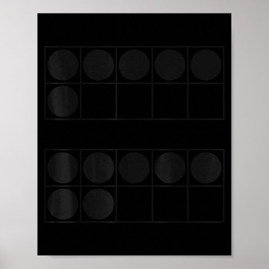 Funny 6 7 Number Teachers Students Six Seven Meme  Poster (Voorkant)