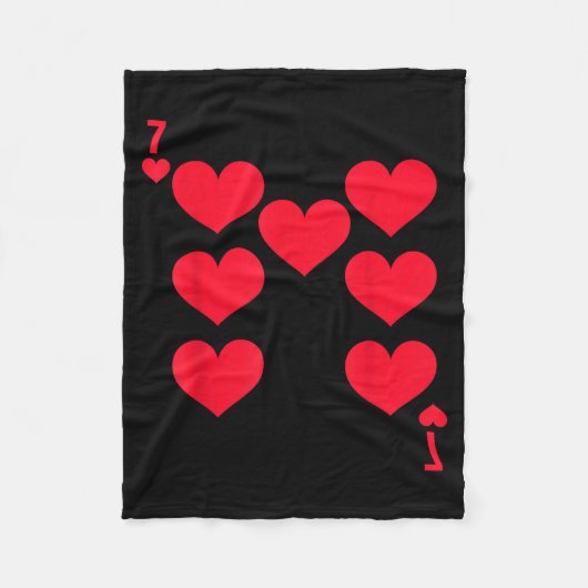 Funny 6 7 Of Hearts Matching 67 Meme Couple Valent Fleece Deken (Voorkant)