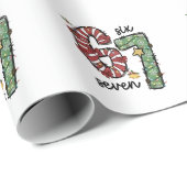 Funny 6 7  Santa Squad Sixty Seven Christmas Cadeaupapier (Rol Hoek)