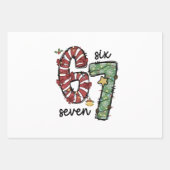 Funny 6 7  Santa Squad Sixty Seven Christmas Inpakpapier Vel (Voorkant 2)