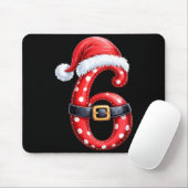 Funny 6 7 Six Seven Meme Couple Matching Christmas Muismat (Met muis)