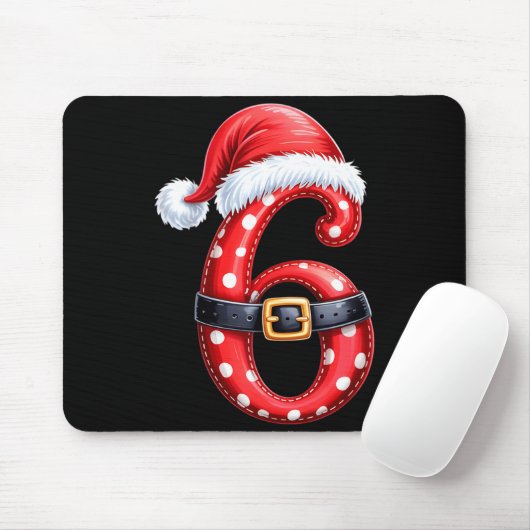 Funny 6 7 Six Seven Meme Couple Matching Christmas Muismat (Met muis)